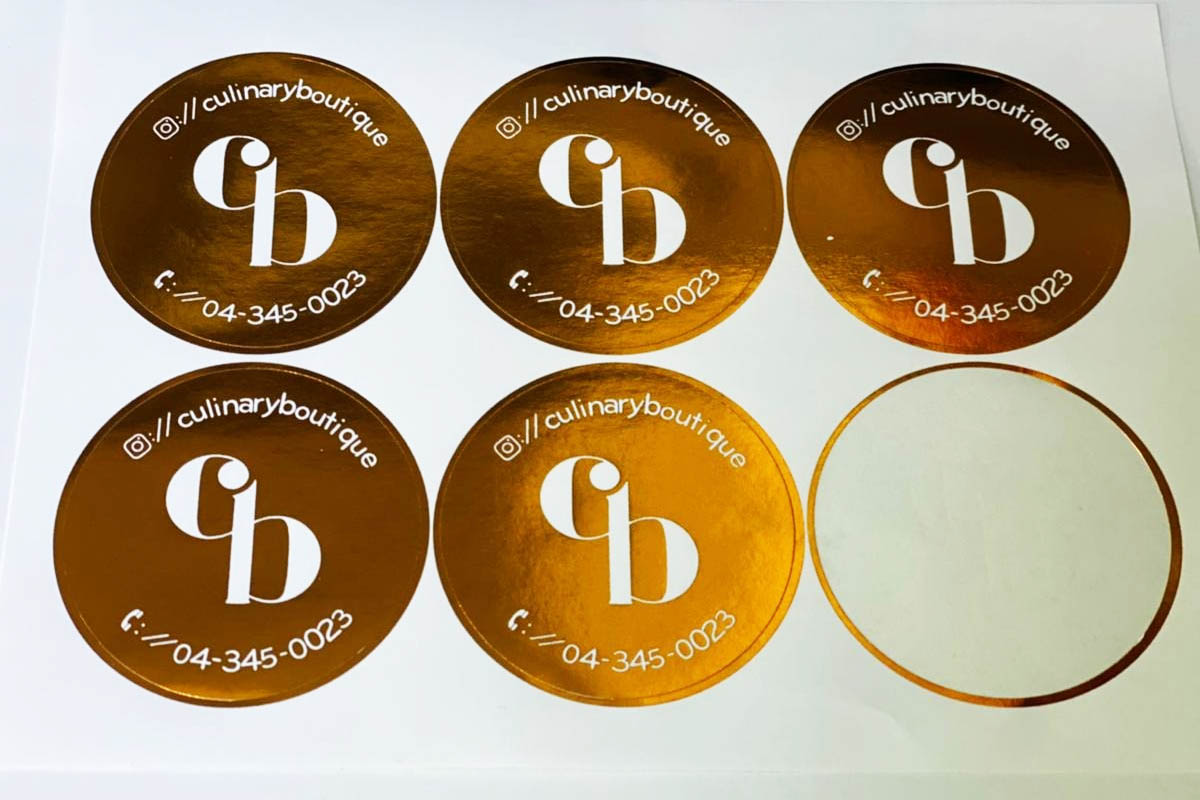 Sticker Foiling 
